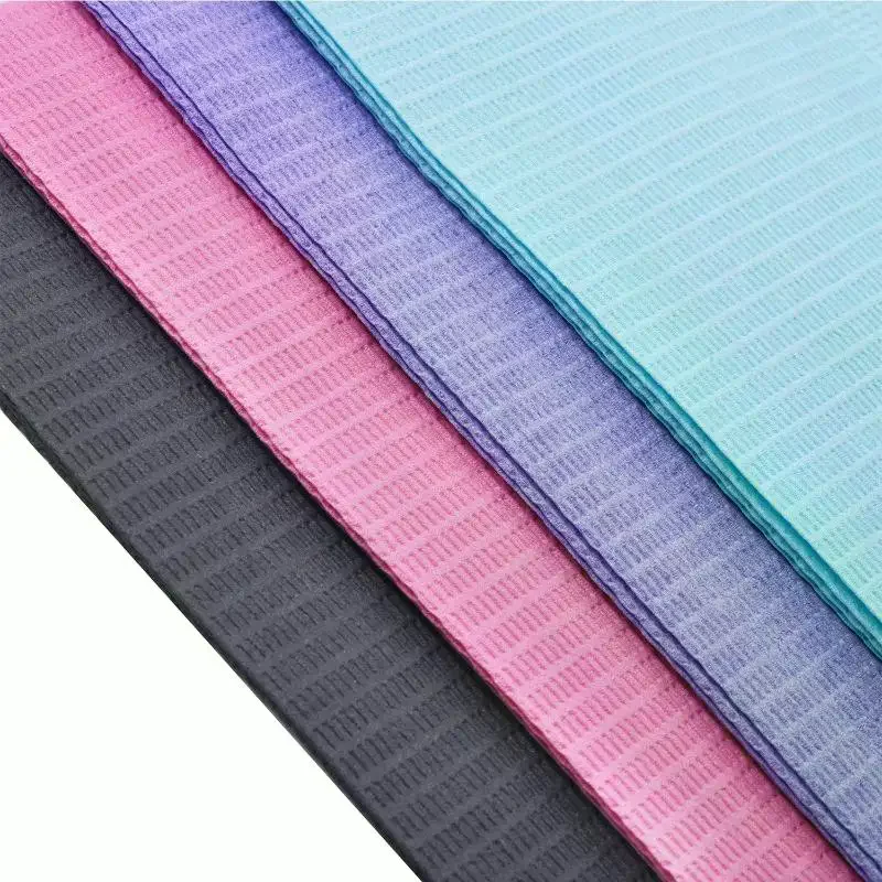 Disposable Nail Manicure Table Mat Pink Waterproof Nail Art Paper 3 Ply Foldable Tatto Bibs Pads Nail Salon Manicure Pad 17inch