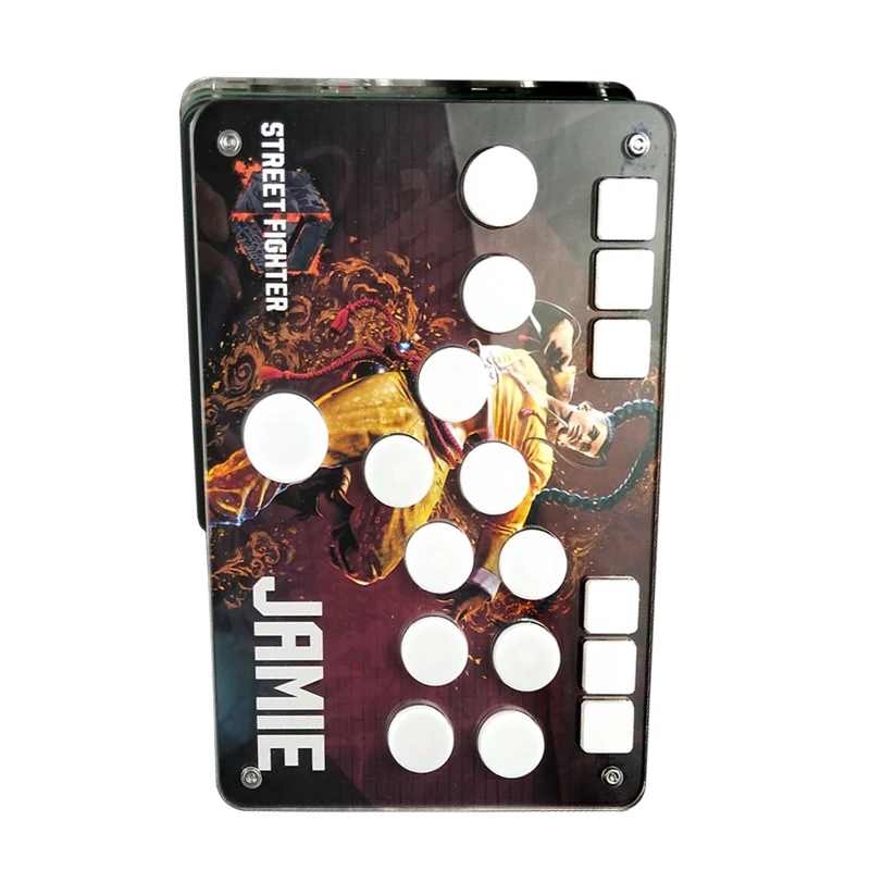 Imagem -05 - Funfortress-hitbox Arcade-slm-b5 Fightstick Jogo de Luta Video Game Hot-swap Controlador Hitbox Xinput Dinput para pc Ps3 Ps4