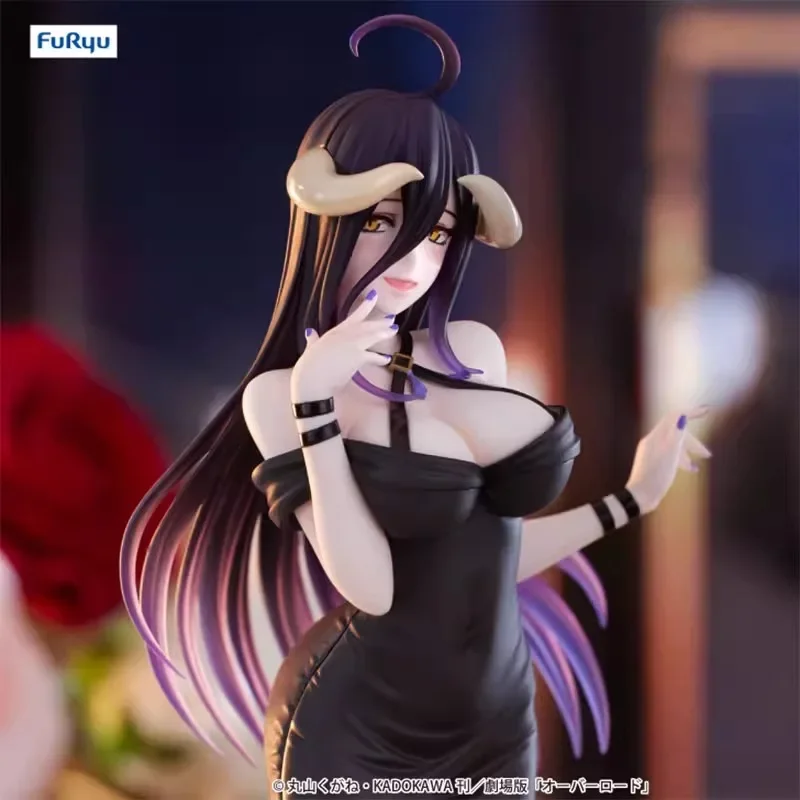 FuRyu Originele Trio-Try-iT Overlord Anime Figuur Albedo Korte Rok Jurk Action Figure Speelgoed voor Jongens meisjes Verjaardagscadeautjes