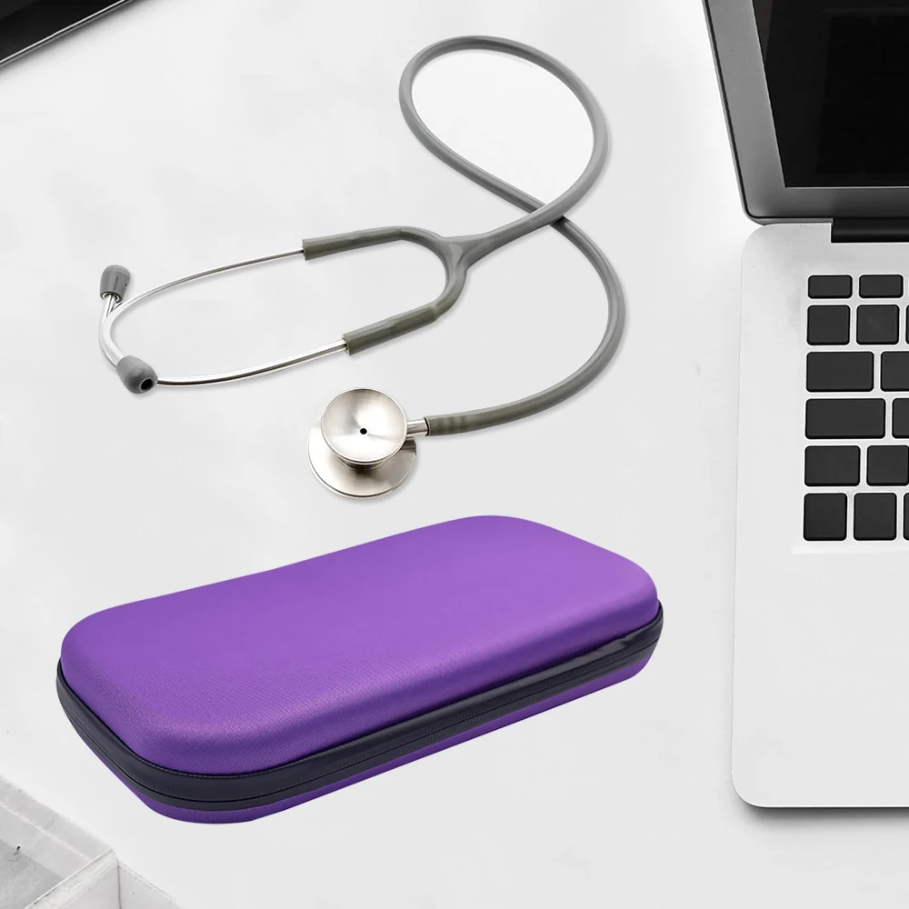 

Portable EVA Hard Storage Bag Shockproof Stethoscope Case Organizer Box Stethoscope Protective Bag