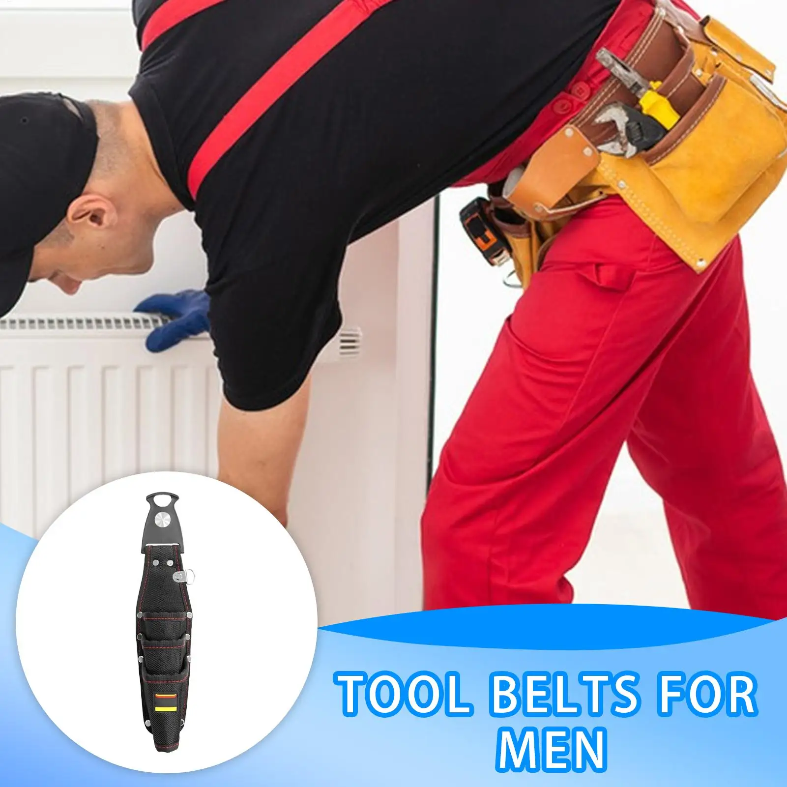 

Поясная сумка для инструментов, водонепроницаемый карман для плотника, маленькая износостойкая сумка для инструментов для мужчин и женщин, столярные изделия, электрик, сантехника