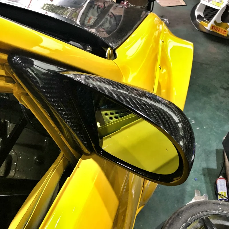 

suitable for Replace Mirror for HONDA EK Civic Not for 4 door model High-quality Carbon Fiber