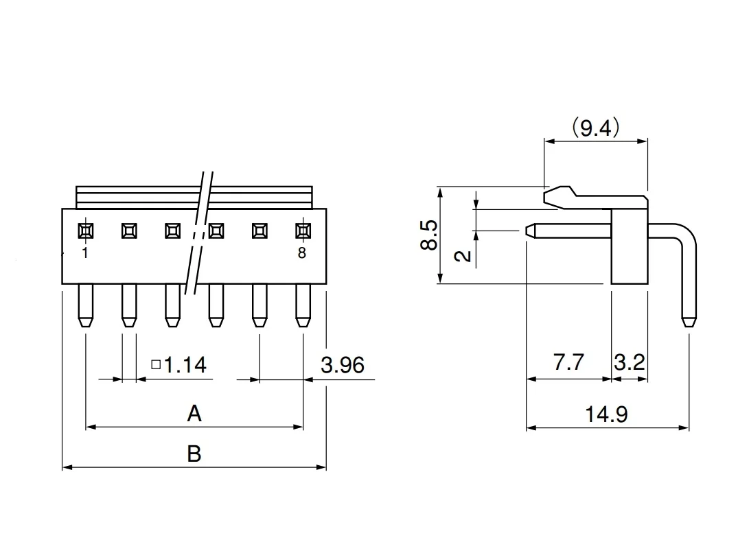 10Pcs/B2Ps-Vh B3Ps-Vh B4Ps-Vh B5Ps-Vh B6Ps-Vh B7Ps-Vh B8Ps-Vh B9Ps-Vh B10Ps-Vh Connector