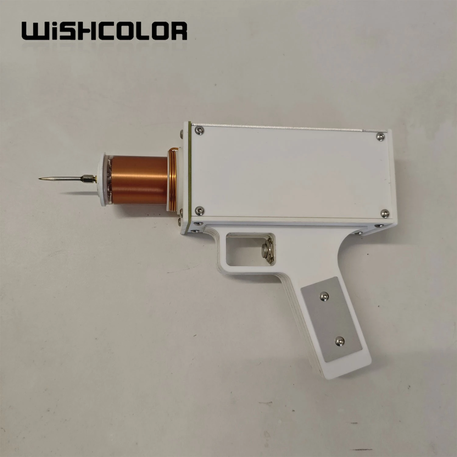 

Wishcolor YSKJ-49 Mini Portable Handheld Tesla Coil 180W Artificial Lightning Generator Arc Gun