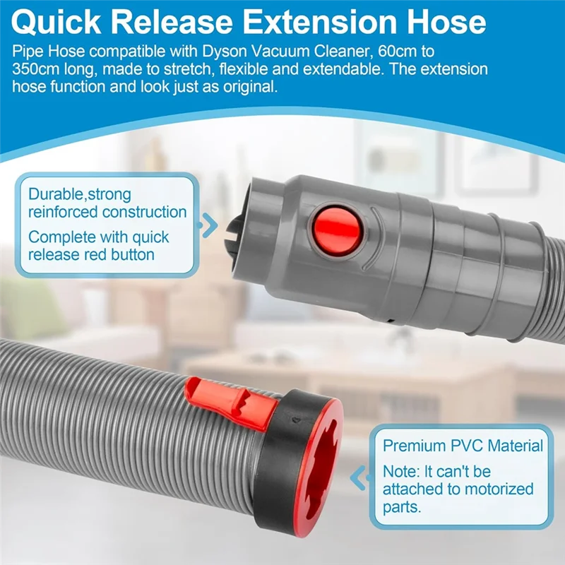 【Popular】DC41 Filters Replacement And Hose Assembly For Dyson DC41 Vacuum Cleaner, Compare To Part 920769-01 & 920640-01