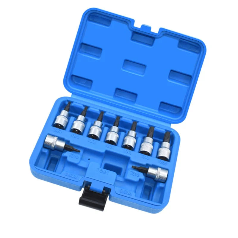 

Suitable For Volkswagen Audi Air Conditioning Compressor Screw Disassembly Kit T-shaped Batch Head 5 Teeth Socket Car Stuff