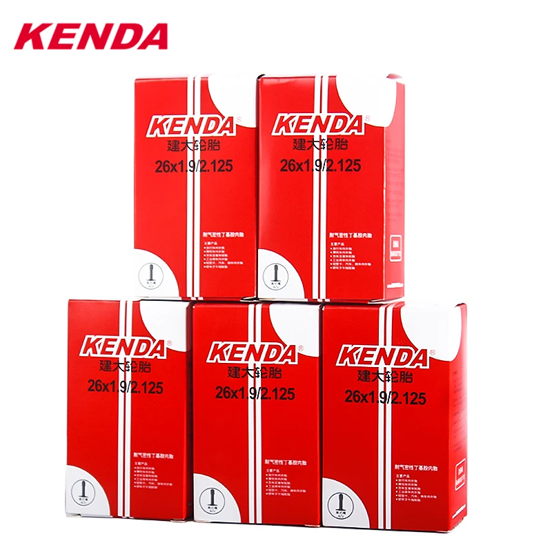 KENDA inner tube 26inch 26*1.25 1.5 1.75 1.9 2.1 2.125 MTB Butyl Rubber Camera 26er Mountain Tube Inner Tyre Bicycle Parts