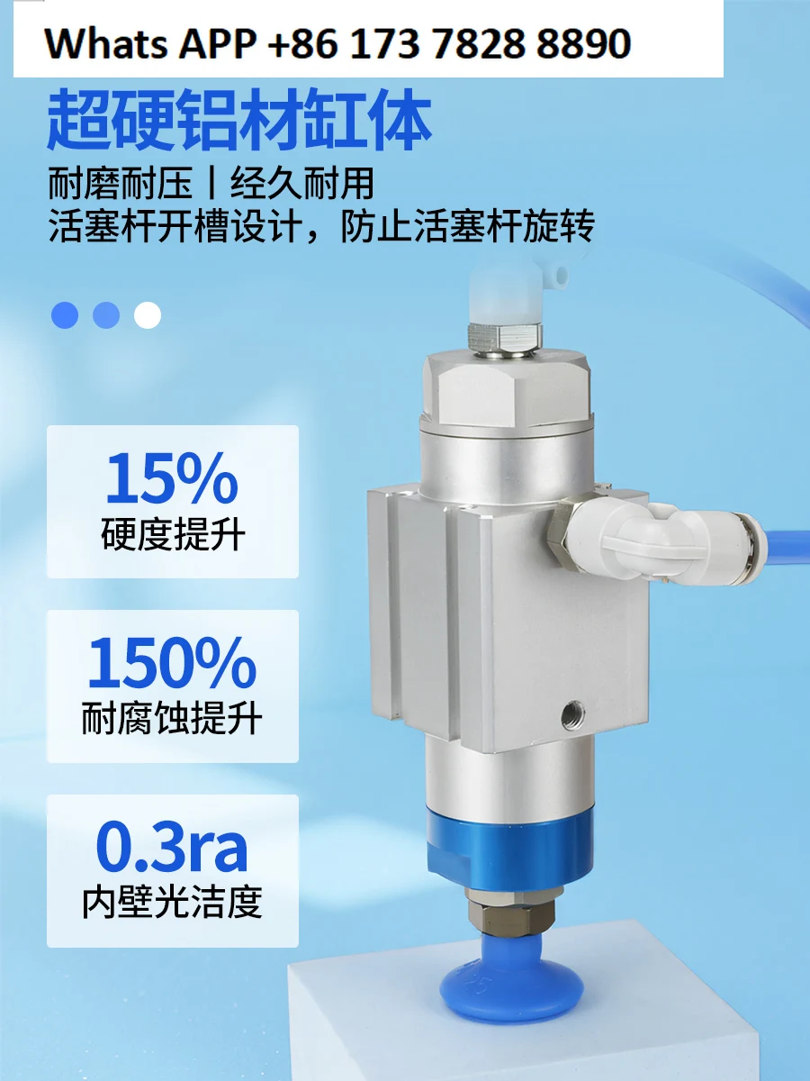 

Pneumatic Vacuum Drive Suction Cup Manipulator Fixture VFG20-10 Adsorption Single Action Holding Cylinder 30-20-VP