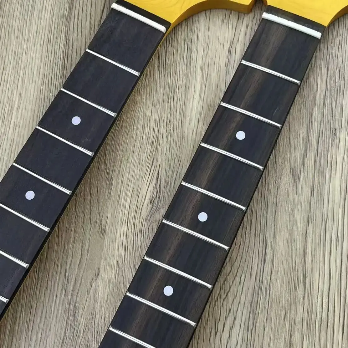 Mástil de guitarra Jaguar de 21 trastes - Diapasón de palisandro para guitarra eléctrica, DIY y reparación