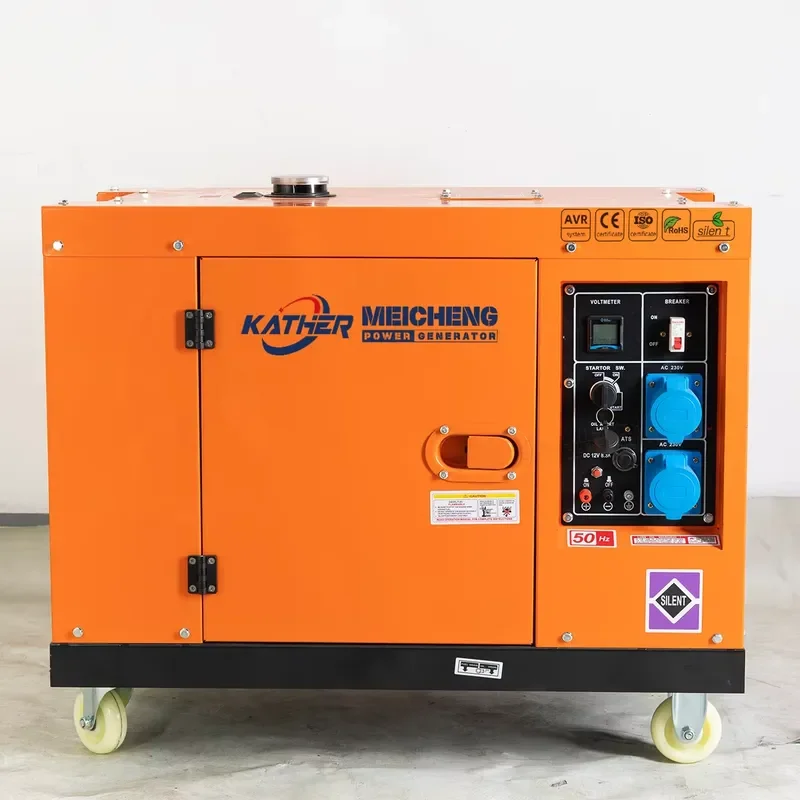 Factory Outlet 5kW 8kW 10kW 12kW 15kW Low Fuel Consumption Super Silent Generator 5kVA 10kVA 20kVA 25kVA