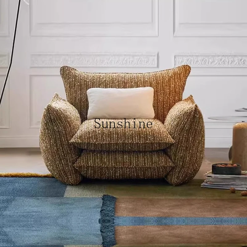 

Light luxury high-end living room comfortable unit lazy sofa chair