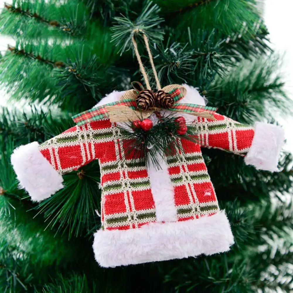 Plush Christmas Tree Pendant Sock Party Supplies Xmas Ornament Glove Photographic Props Christmas Tree Decorations