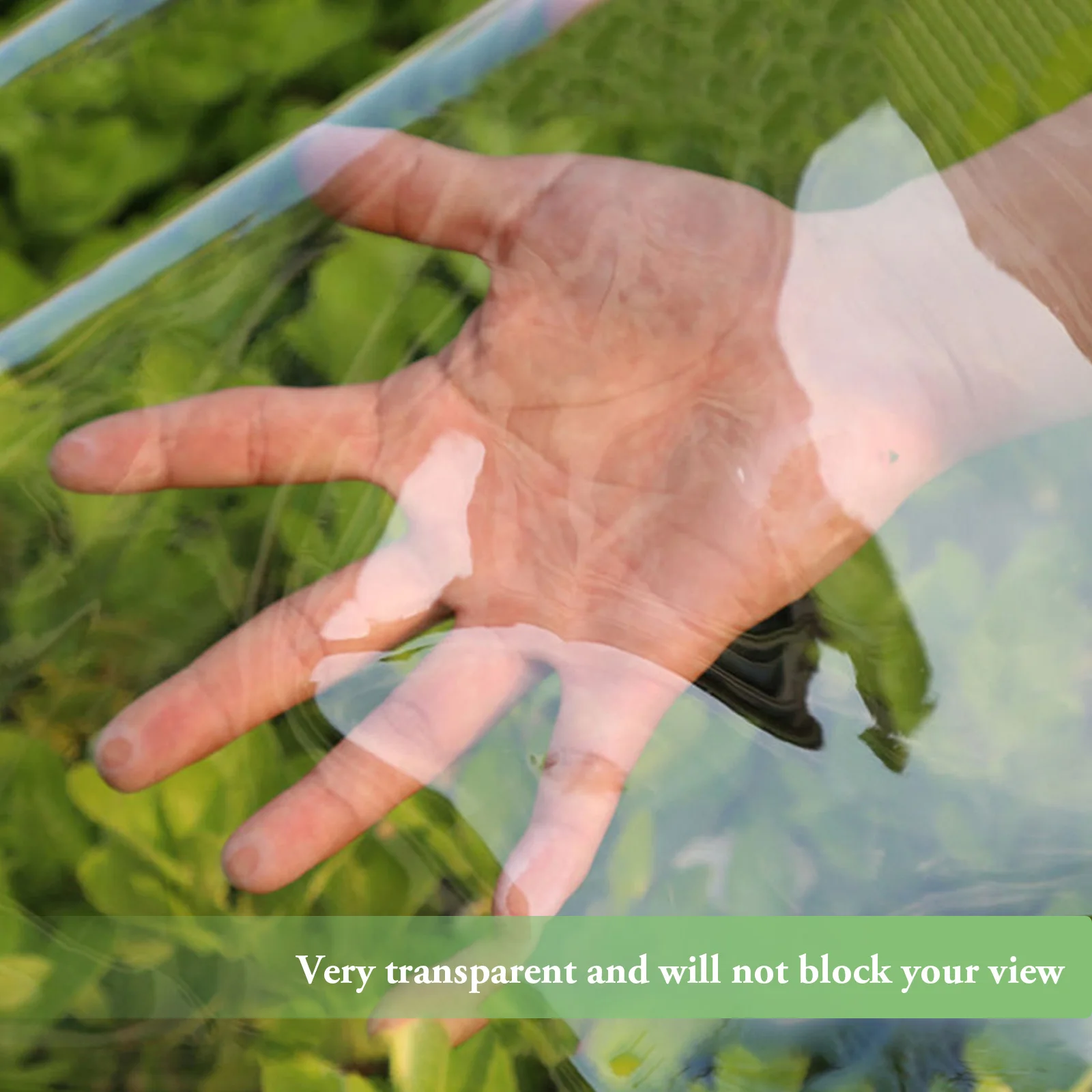 High Quality Waterproof PVC Tarp Upgrade Eyelet Reinforcements 420 g/m² Transparent Tarpaulin Weatherproof Rain Cover Outdoor