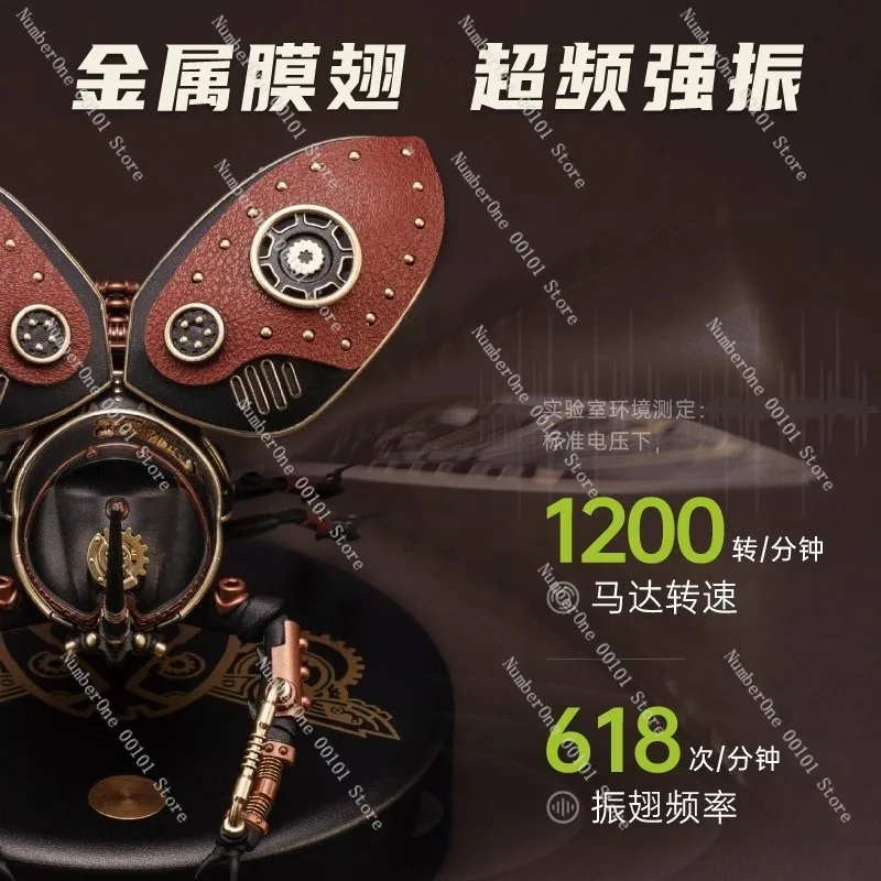 DIY Mechanical Beetle Assembly Model,Educational Insect Robotics Kit for Junior High Students and Creative STEM Learning