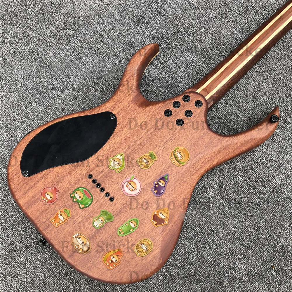 50PCS Cute Cartoon Food Cat Graffiti Stickers Fruit and Vegetable Burger French Fries Sandwich Fun DIY Decoration Guitar Laptop