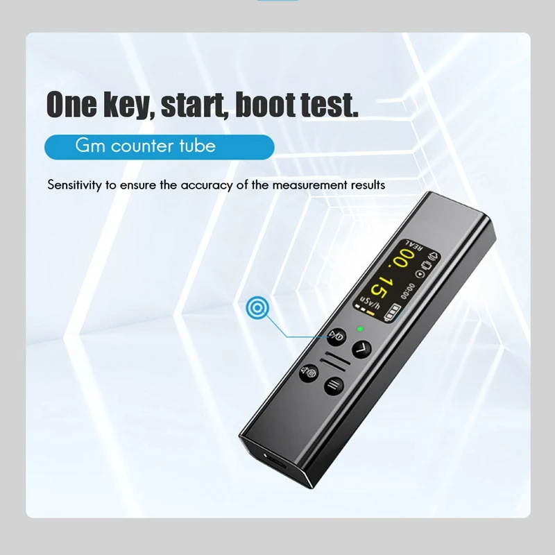 Portable Nuclear Radiation Detector Geiger Counter Tester Dosimeter