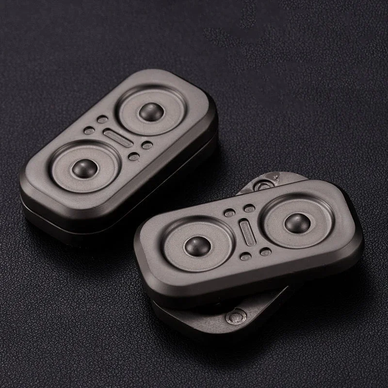 Hibou Fidget Spinner Fidget magnétique Push Slider main Spinner métal EDC décompression jouets bureau jouets pour adultes enfants cadeaux