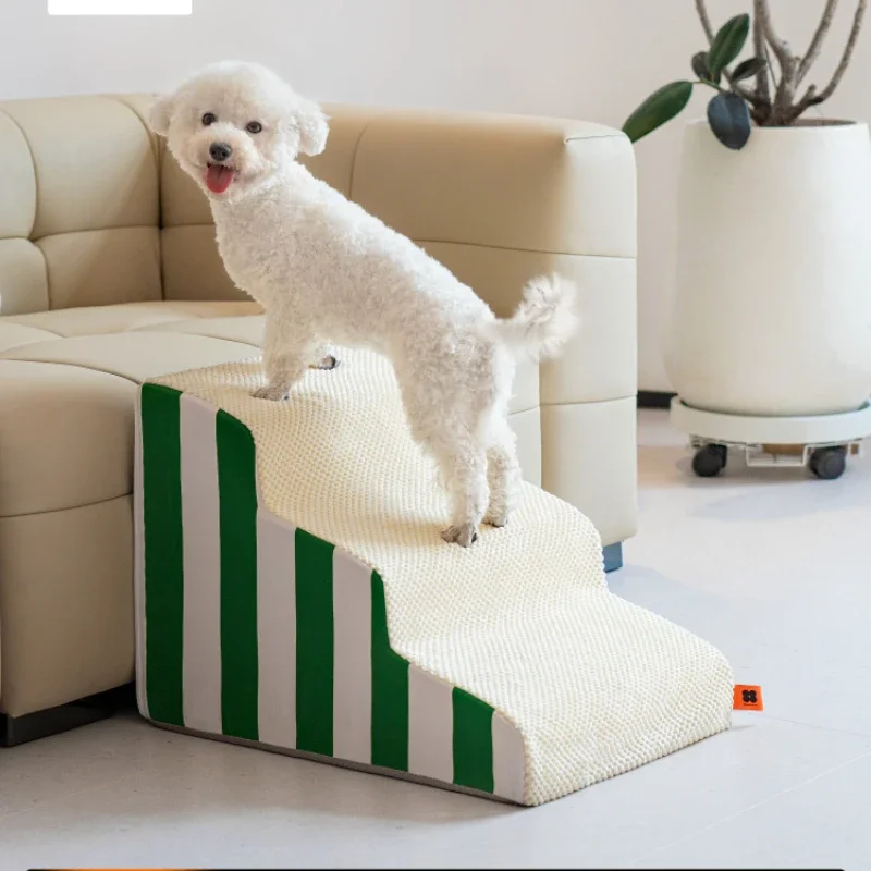 

Dog Stairs Steps Bed Slope Teddy Bed Ladder Bedside Pet Small Dog Ladder Dog Ladder