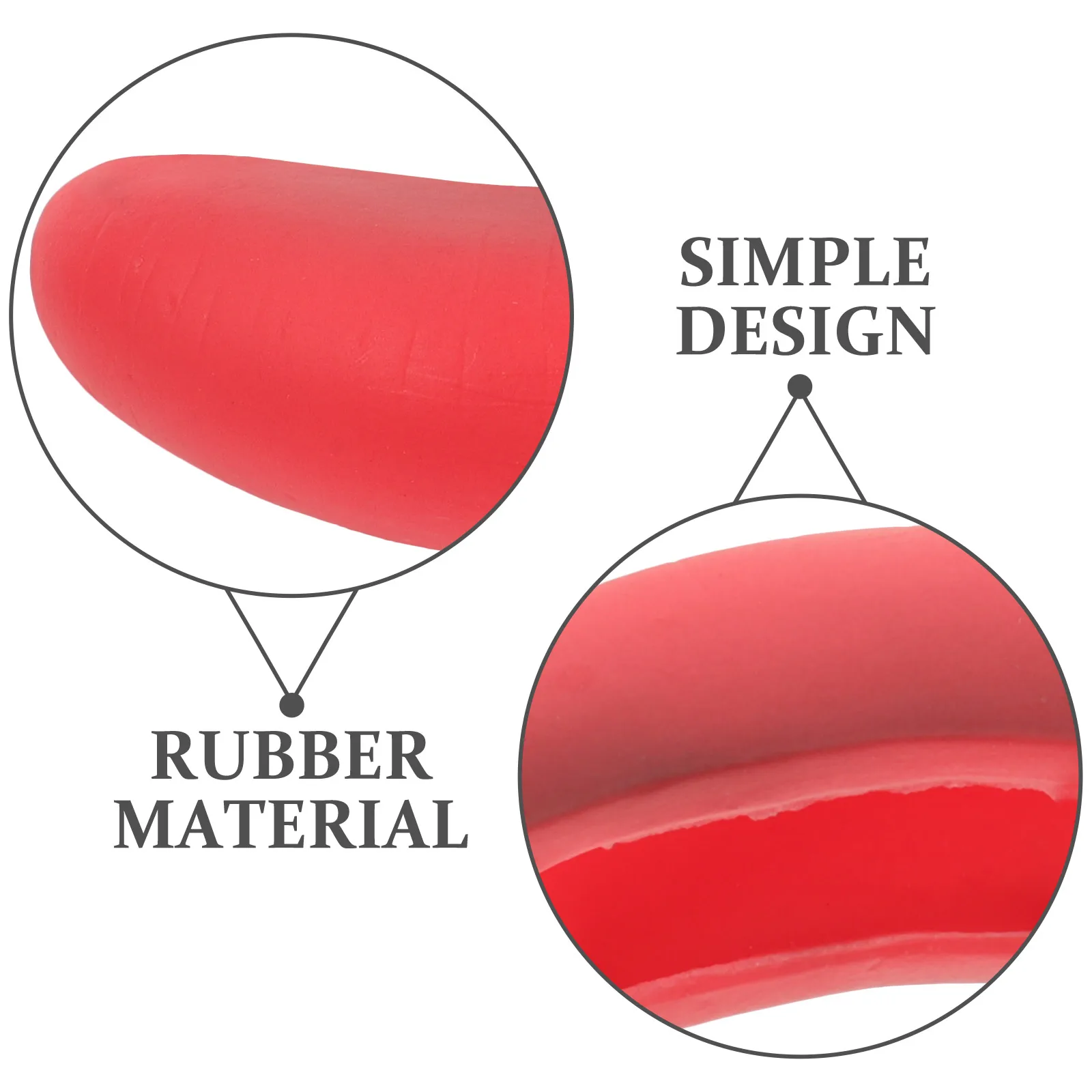 

1 Set Big Joking Rubber Lip Cosplay Party Supplies Funny Red Lip Decor Masquerade Lips Props Carnival Mouth Tricky Lips