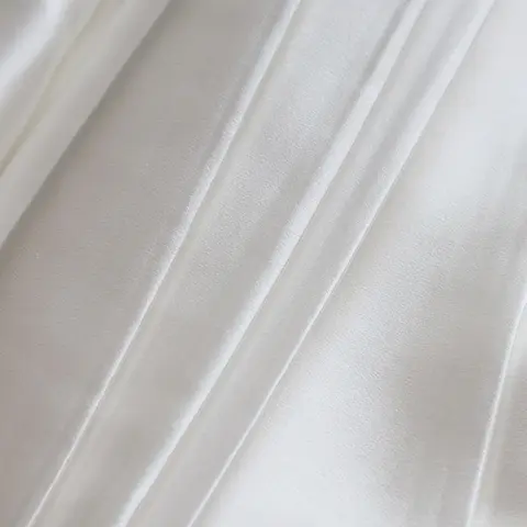8 best sales सफेद रेशमी कपड़ा - №4