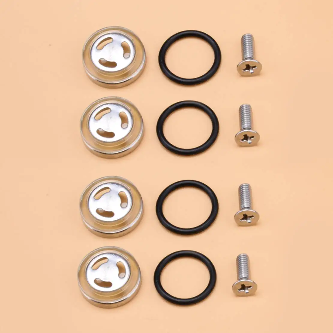 

4 комплекта главного тормозного цилиндра сцепления, смотровое стекло, оконная линза, подходит для Honda Magna VF500 VF1100