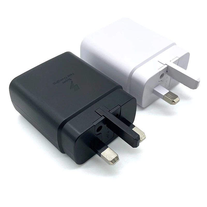 Samsung 45 Вт UK Plug PD Зарядное устройство Супер быстрая зарядка Кабель типа C для Galaxy Z Flip Fold 5 S24 S23 S22 S21 S20 Ultra Фото №2