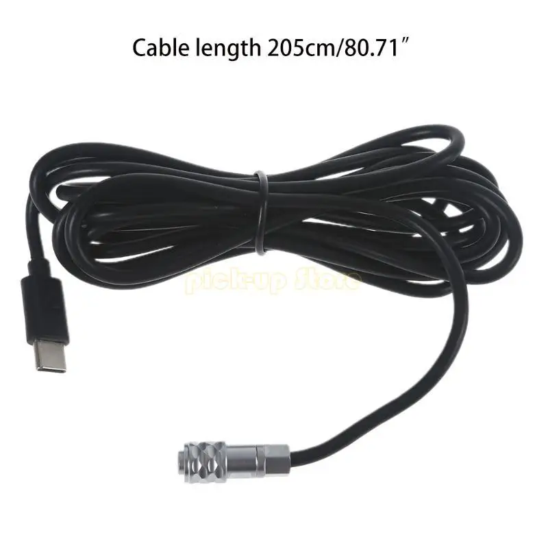 Двухконтактный кабель питания USB C Type-C PD к WEIPU для BMPCC (4K, 6K, USB PD, 4K, 6K, BMPCC) для карманной кинокамеры Blackmagic