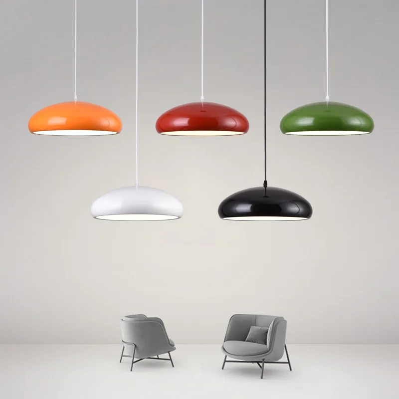 Bauhaus Vintage Restaurant Pendant Light Italian Designer Minimalist Bar Counter Lamp Nordic Island Counter Pendant Light