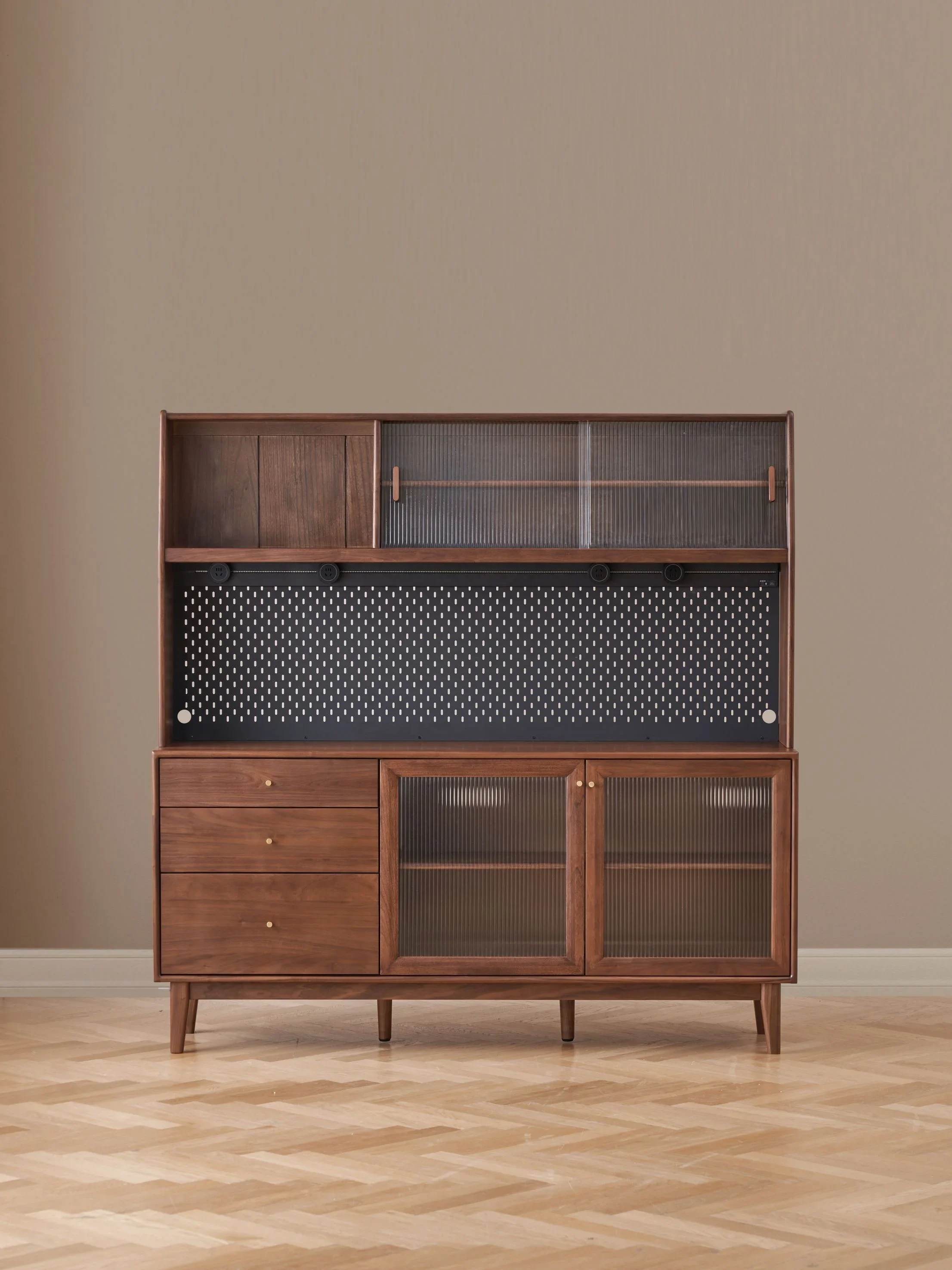 B5145 new kitchen storage rack with cover multi-functional slit storage cabinet movable pull-out storage cabinet