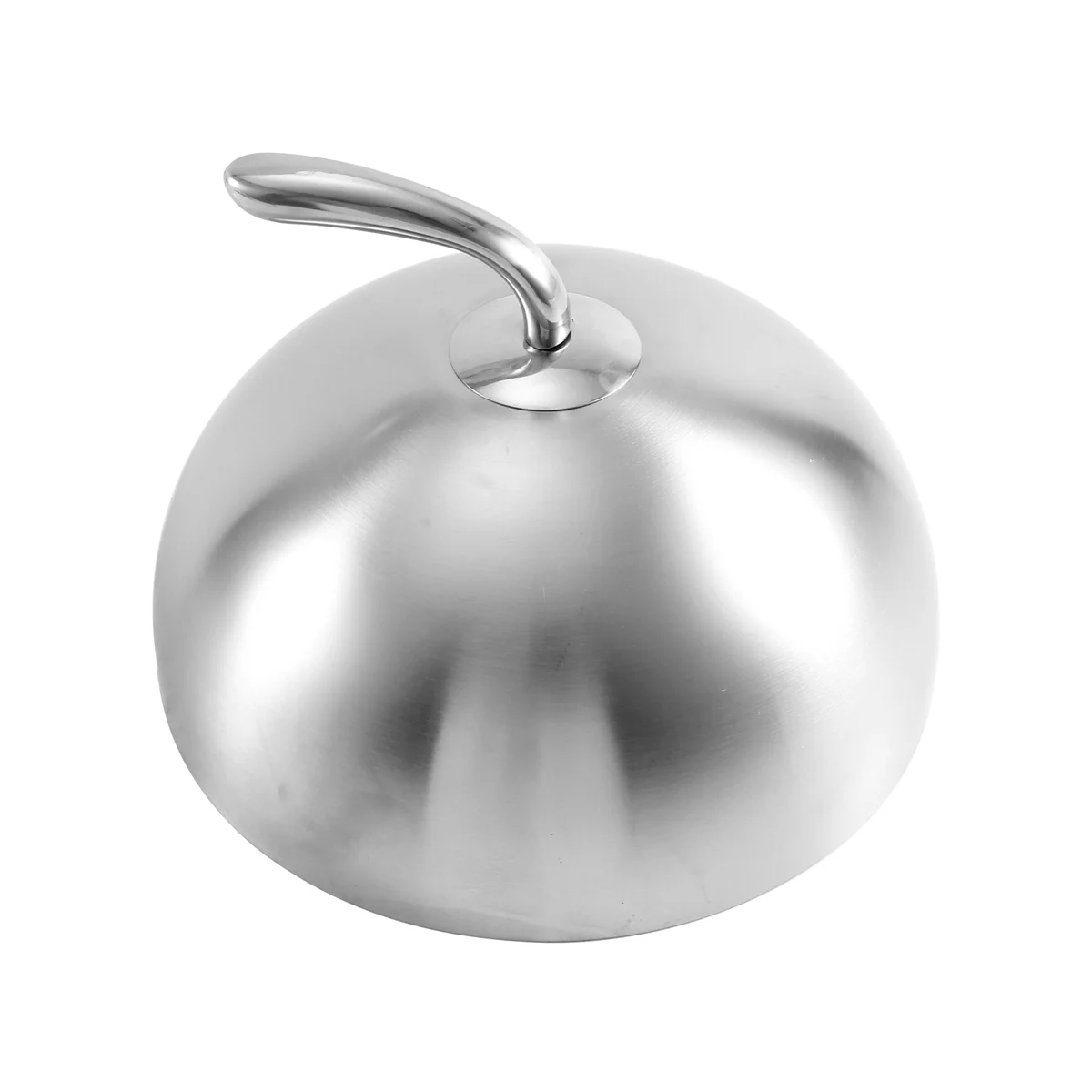 شريحة لحم غطاء 1 قطعة 24 سنتيمتر الفولاذ المقاوم للصدأ غطاء شريحة لحم تيبانياكي قبة غطاء طبق المنزل جولة النفط برهان وجبة غطاء للطعام المطبخ الطبخ