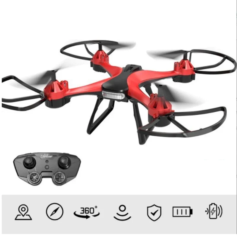 

RC Drone 4k Optical Flow Dual Camera Remote Control Quadcopter Drop-Resistant Anti-fall Collision-resistant Suspended Helicopter
