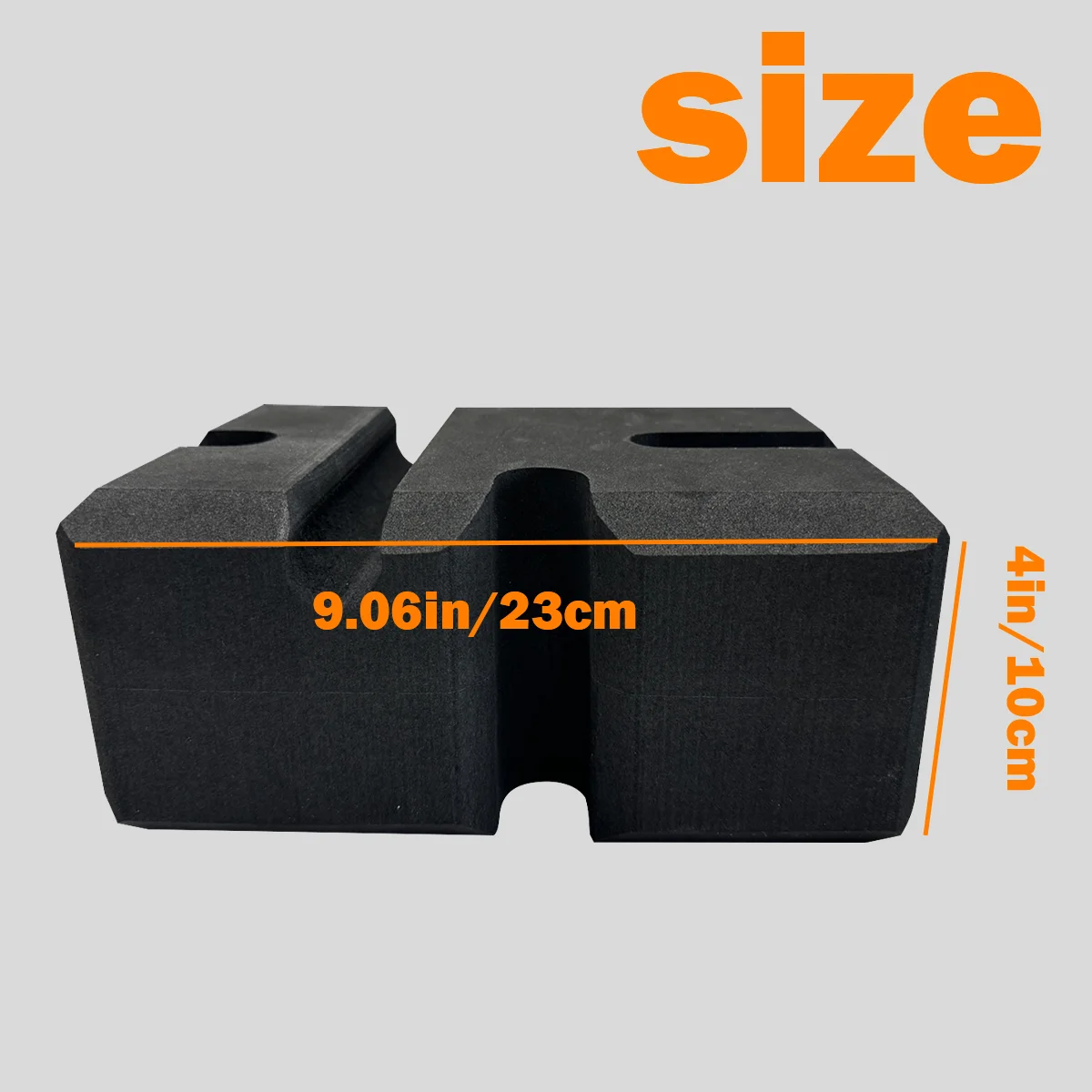 One-handed push-up foam brick Gym Barbell assisted eva bench press brick