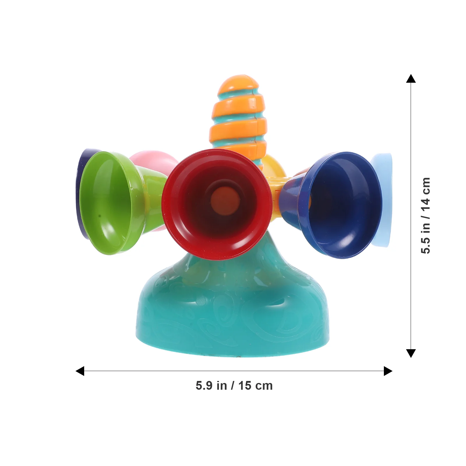 Cloche rotative Twerking Dangthm pour enfants, jouets musicaux préscolaires pour tout-petits