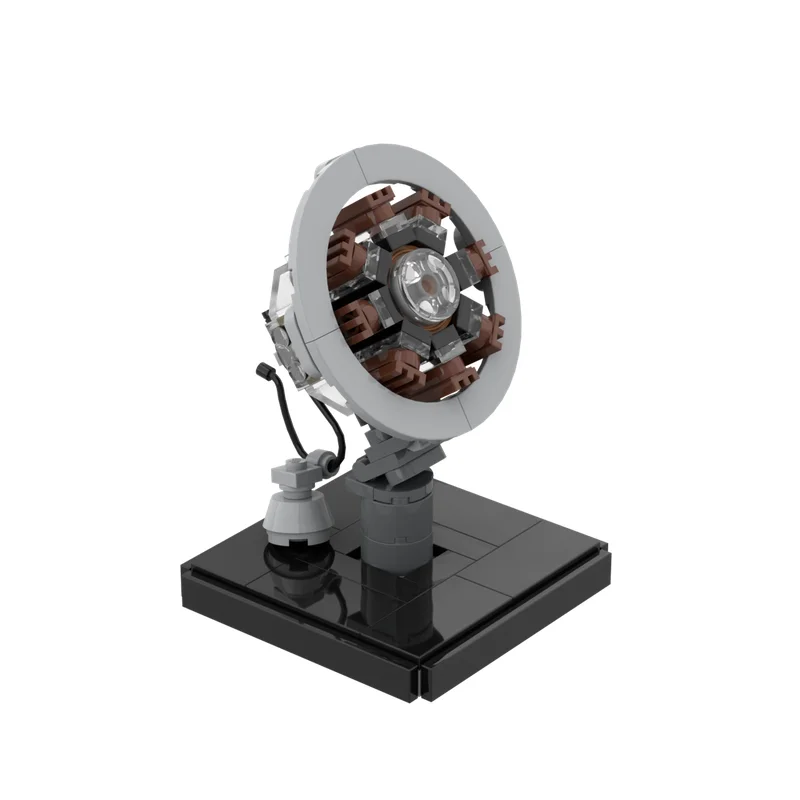 Beliebte Film Modell Moc Baustein Arc Reaktor Modell Technologie Ziegel DIY Montage Modulare Konstruktion Spielzeug Urlaub Geschenke