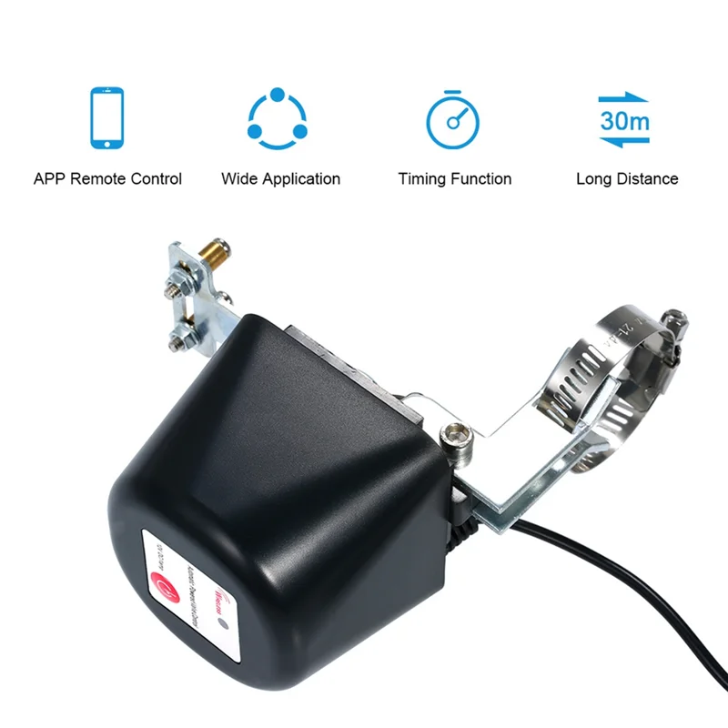 AAAN-Tuya Zigbee умный беспроводной контрольный водяной клапан умный дом автоматизация регулирующий клапан для работы с Alexa, Gogle EU Plug