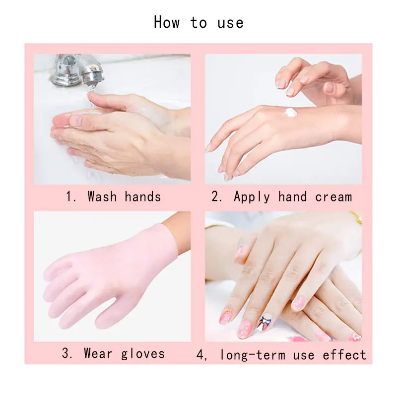 

SPA Gel Gloves Moisturizing Whitening Exfoliating Smooth Beauty Hand Care