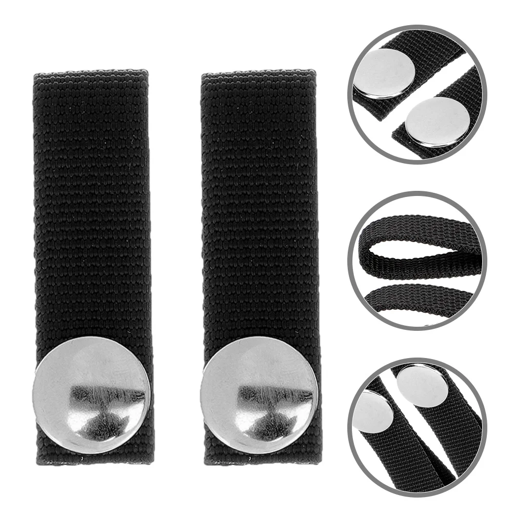 

2Pcs Adjustable Hockey Chin Straps Single Snap Replacement Parts Durable Secure Fit Ice Hockey Youth Adult Safety