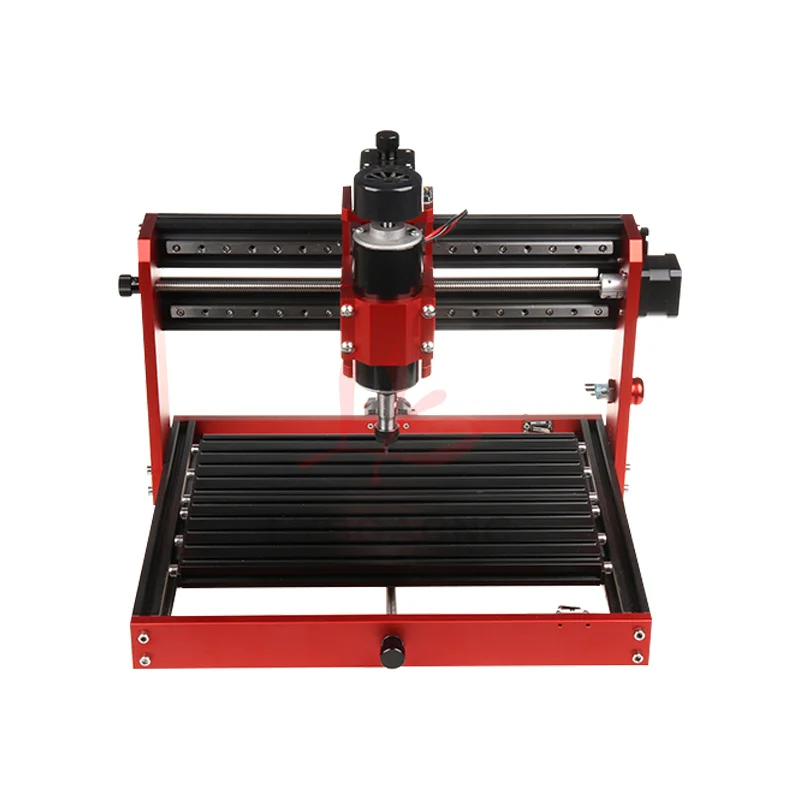 

3020 Plus High Accuracy All 3 Axis Square Rails Full Metal Desktop CNC Engraving Cutting Machine 500W Spindle for Wood PVC
