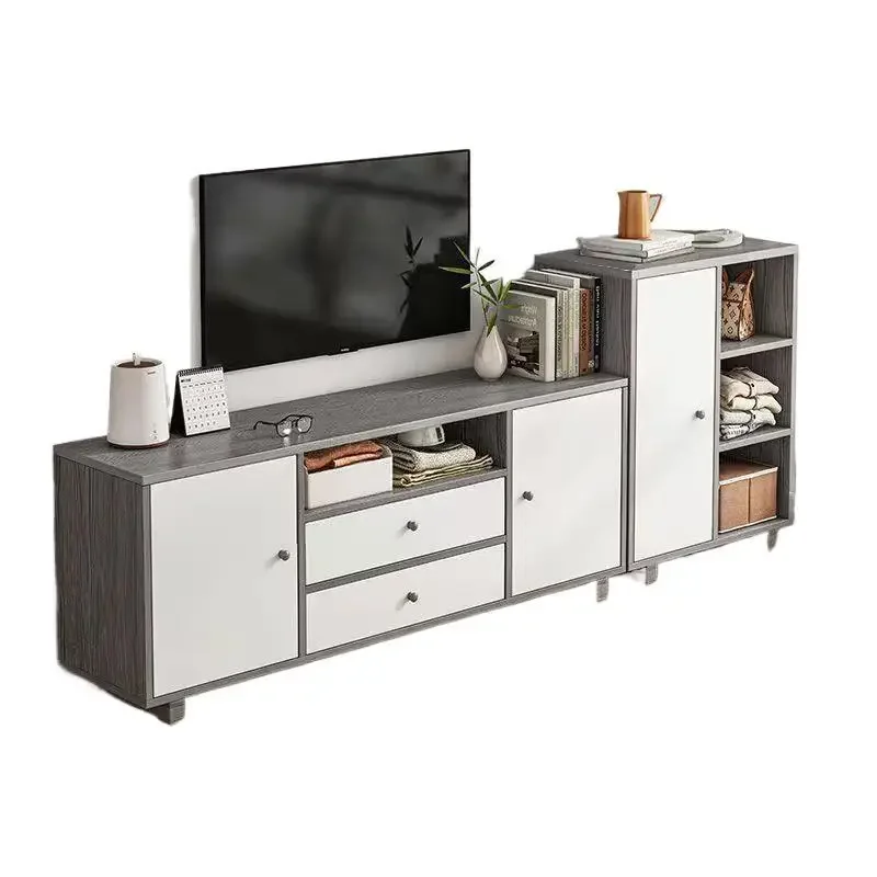 TV cabinet, small apartment modern high cabinet, TV cabinet, high bedroom TV cabinet combination