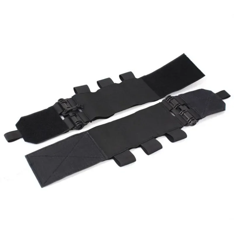 Tactical Removal Vest Quick Release Buckle Set FCSK Universal Molle Elastic Cummerbund Waist Cover Vest Gear