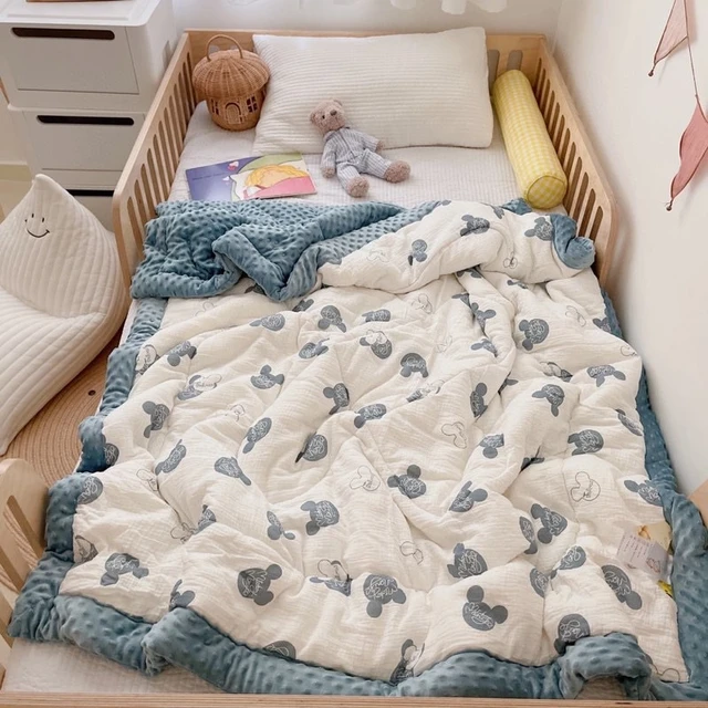 Thick muslin baby blanket hotsell