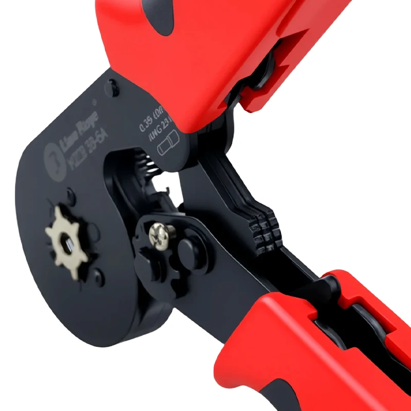 Draht-Crimpzange 0,25–10 mm2 AWG22–8 Aderendhülsen-Rohrklemmen-Crimper für elektrische Haushalts-Crimpkapazität bis zu 10 mm2 – Detail 7