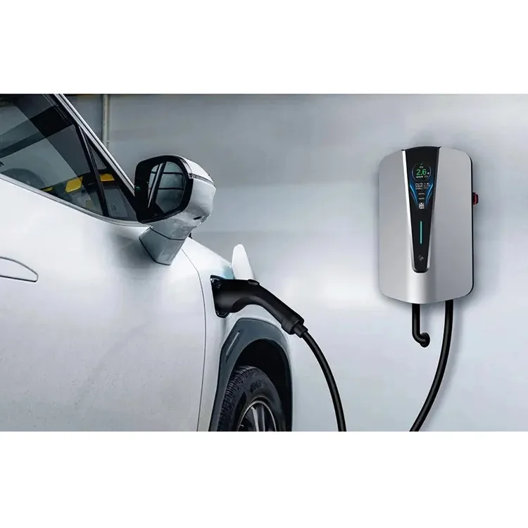 Carte Andrea RFID à usage domestique, 7KW 32A Type 2 Type 1 EV Wallbox Charger