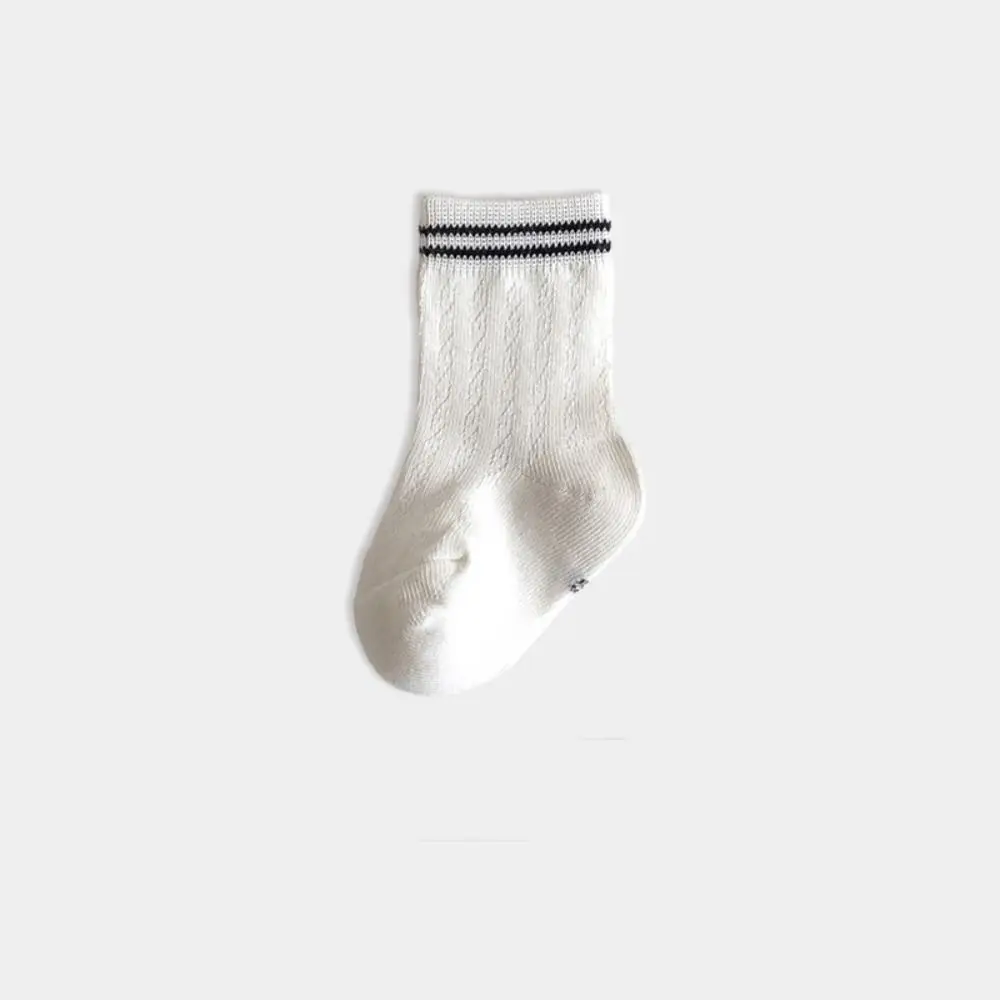 

Модные дышащие носки, однотонные хлопковые сетчатые носки, весенние и летние тонкие чулки для детей