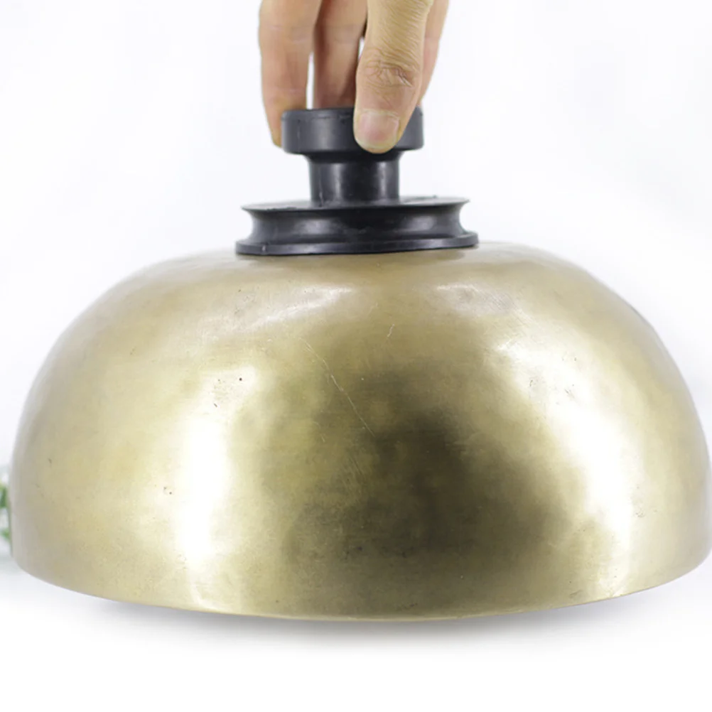 

Premium Rubber Suction Lifter for Sound Bowl Secure Hold Up to 20Kg Portable Handle for Healing Therapy Use Black