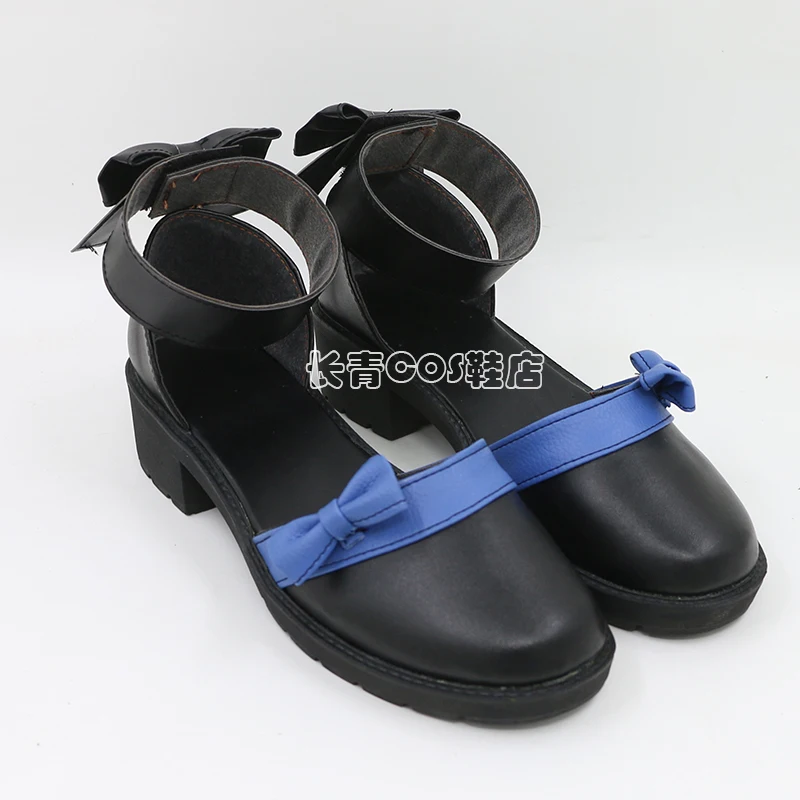 Anime Erizabesu·middofōdo Black Butler Cosplay Shoes Comic Halloween Carnival Cosplay Costume Prop Men Boots Cos