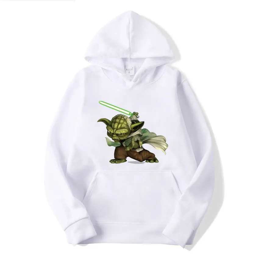 The Mandalorian Master Yoda Men Hoodie Spring Autumn 2024 Casual Women Sweatshirt Fashion Couple Oversized Clothes Pullover Tops