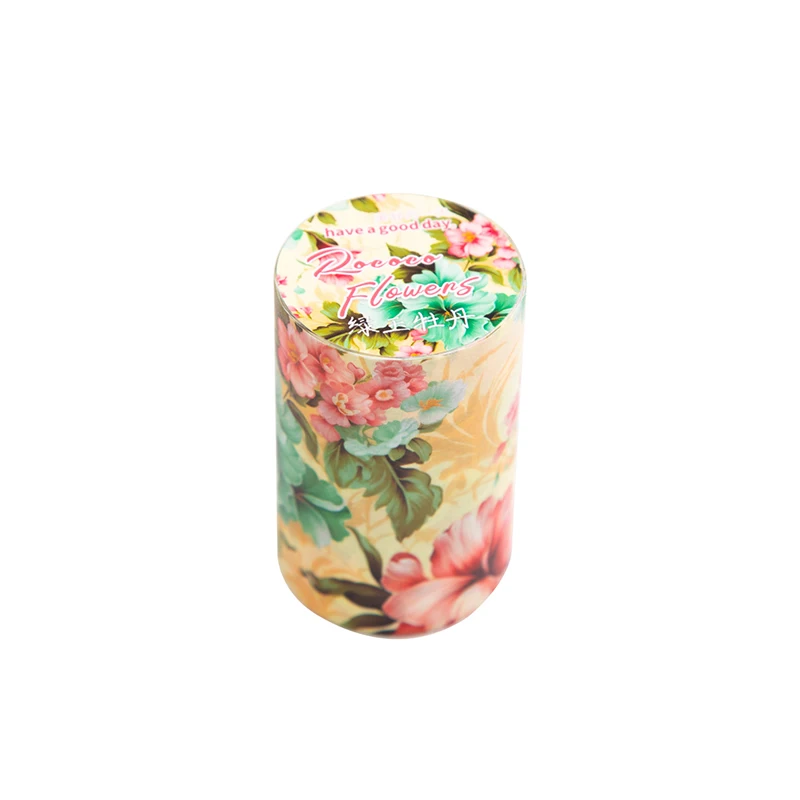 60mm*2m All the way flower series Vintage Plant Adhesive tapes Creative DIY Decorative Paper Journal Scrapbooking Masking Tape