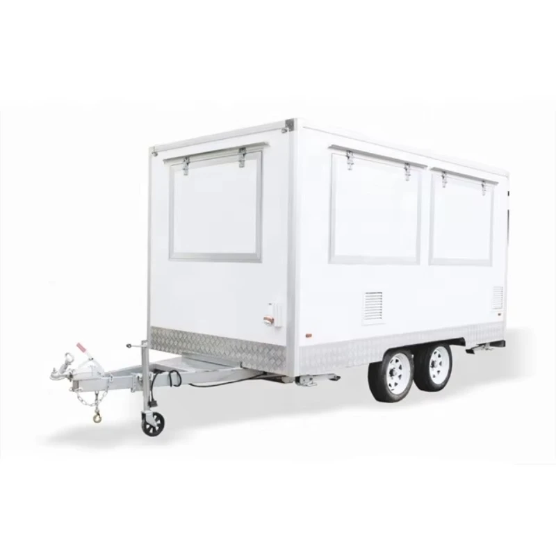 Professional Factory Made Mobile Fast Food Trailer Street Food Cart Mobile Food Truck for Snack Customizable