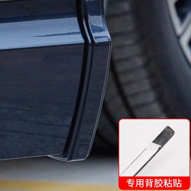 

for Denza D9 2022-2025 Car Door Border Bumper Strip Anti-collision Anti-scratch Protective ABS Trim Exterior Accessories